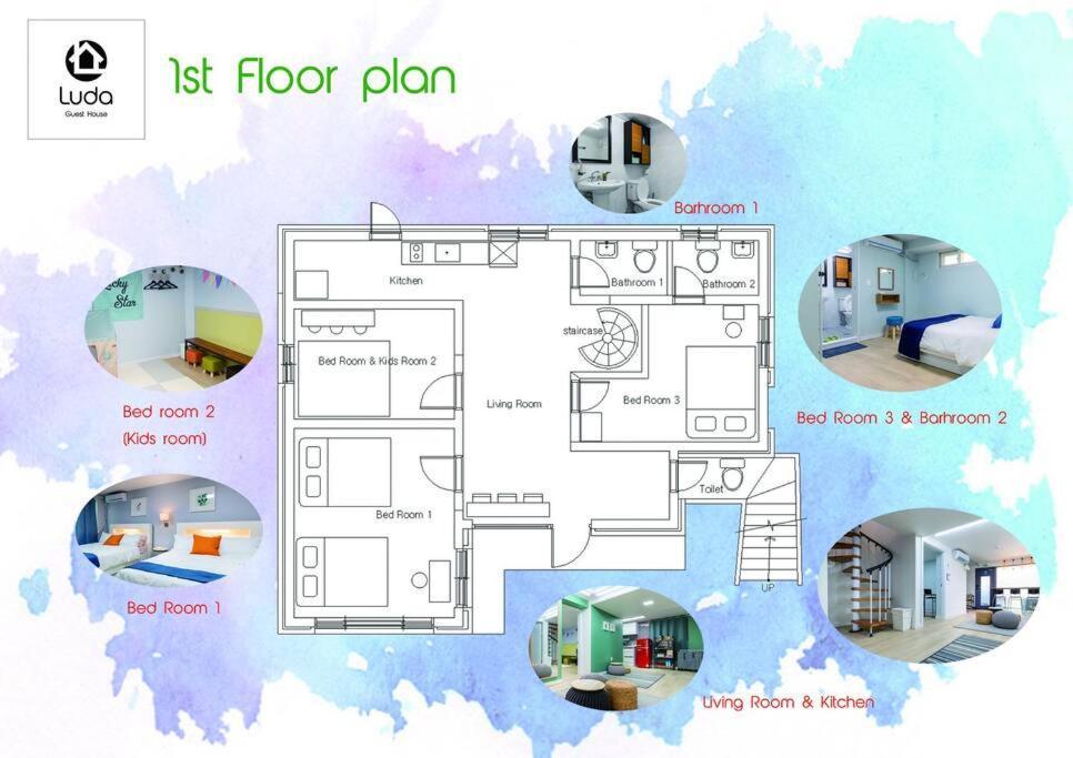 Luda House Villa Szöul Kültér fotó